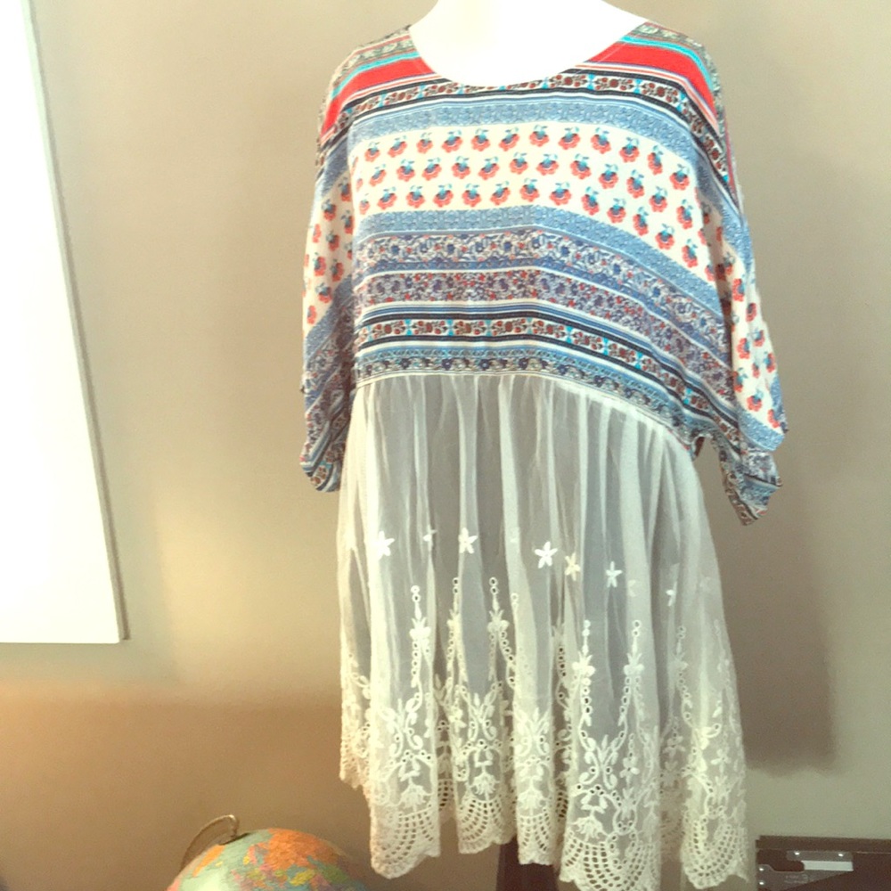 NEW Grace & Lace Peasant Top